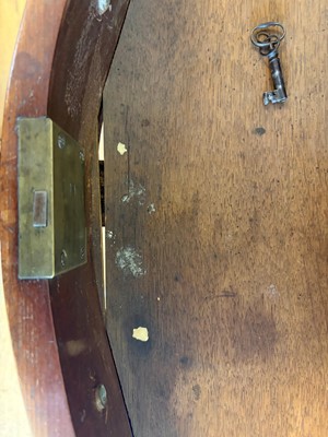 Lot 3 - A George III mahogany serpentine chest of drawers