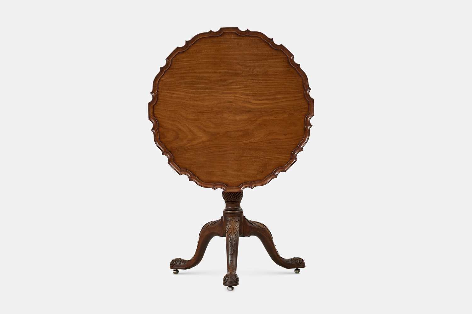 Lot 31 - A George II mahogany tripod table