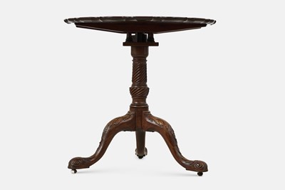 Lot 31 - A George II mahogany tripod table