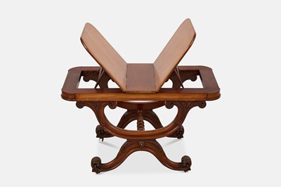 Lot 17 - A William IV mahogany folio stand