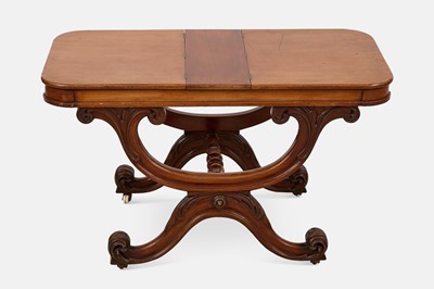 Lot 17 - A William IV mahogany folio stand