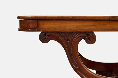 Lot 17 - A William IV mahogany folio stand
