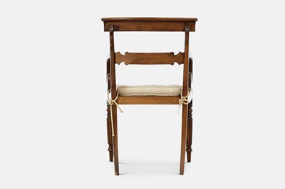 Lot 14 - A set of eight George IV mahogany dining chairs