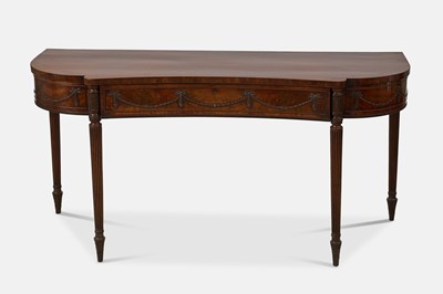 Lot 21 - A George III mahogany serving table in the manner of Gillows