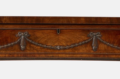 Lot 21 - A George III mahogany serving table in the manner of Gillows