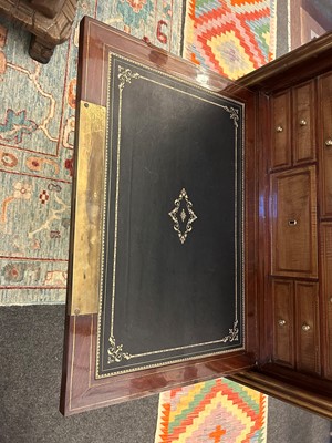 Lot 19 - A Louis XVI mahogany, amaranth and ormolu secrétaire à abattant