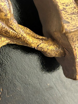 Lot 29 - A pair of George III-style giltwood girandoles