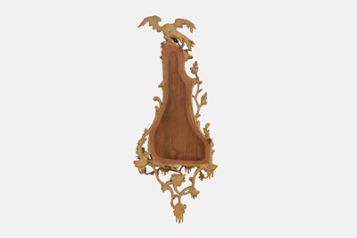 Lot 29 - A pair of George III-style giltwood girandoles