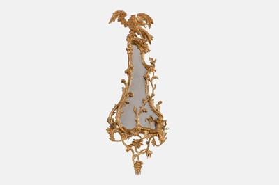 Lot 29 - A pair of George III-style giltwood girandoles