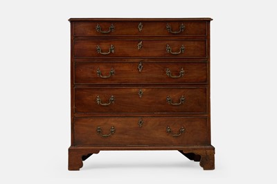 Lot 38 - A George III mahogany chest of drawers
