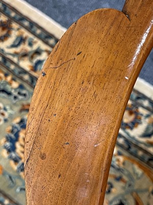 Lot 2 - A George II walnut sofa