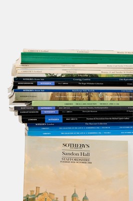 Lot 48 - A extensive collection of auction catalogues