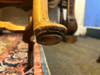 Lot 35 - A set of eight George I Anglo-Dutch walnut side chairs