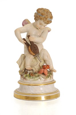 Lot 117 - A Meissen porcelain figure