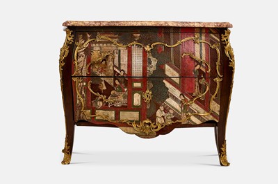 Lot 201 - A Louis XV-style coromandel lacquer and gilt-metal commode in the manner of Maison Millet