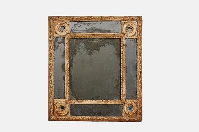 Lot 359 - A painted mirror