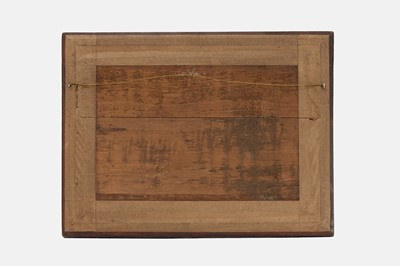 Lot 83 - A set of three late George III reverse glass prints