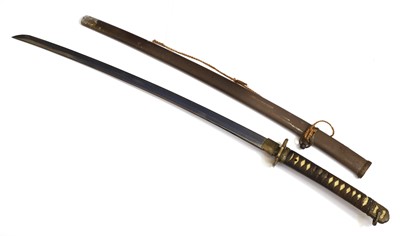 Lot 387 - A Japanese Katana