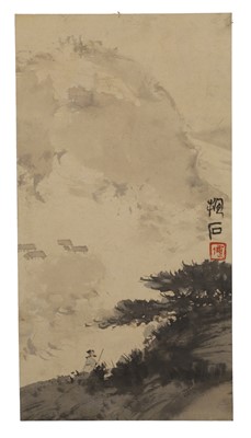 Lot 56 - A Chinese gouache painting