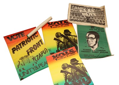 Lot 308 - Zimbabwean Political posters