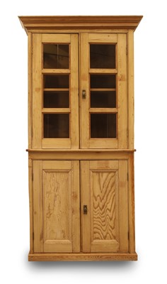 Lot 531 - A Continental pine bookcase