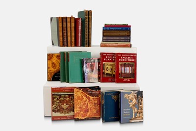 Lot 49 - An extensive collection of antique furniture reference books