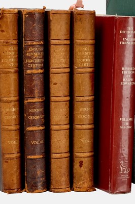 Lot 49 - An extensive collection of antique furniture reference books