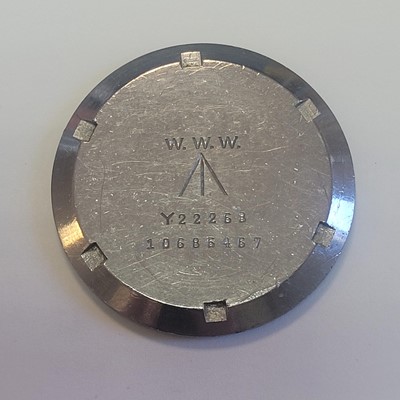 Lot 10 - An Omega WWII stainless steel military-issued 'Dirty Dozen' mechanical wristwatch