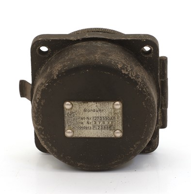 Lot 17 - A German on-board cockpit clock