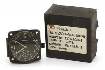 Lot 17 - A German on-board cockpit clock