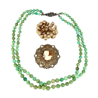 Lot 269 - A group of period costume jewellery