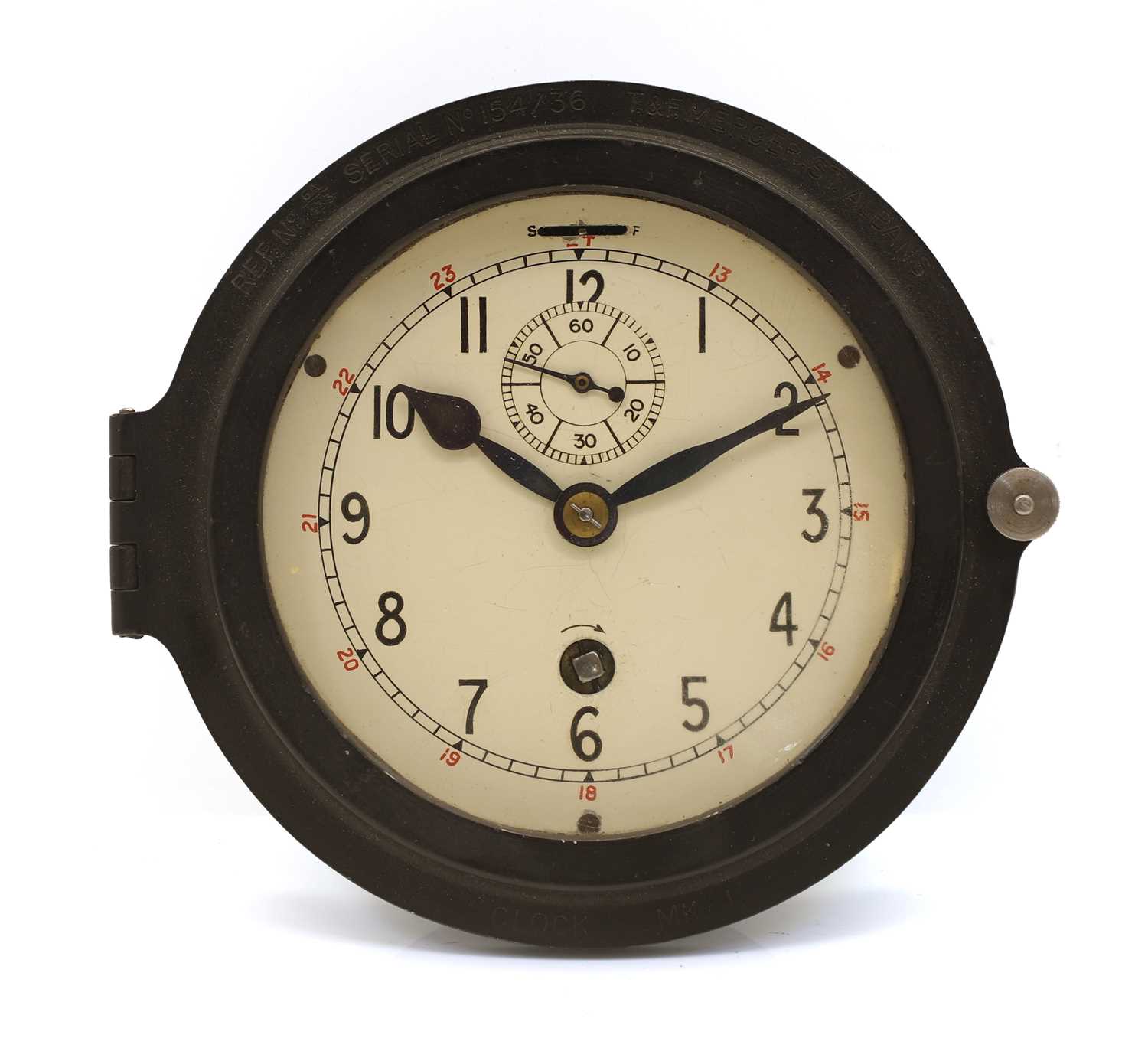 Lot 29 - A WWII Mark I RAF Flying Boat clock