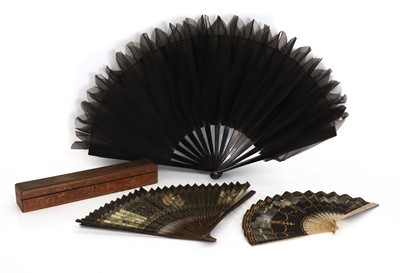 Lot 53 - A collection of three fans