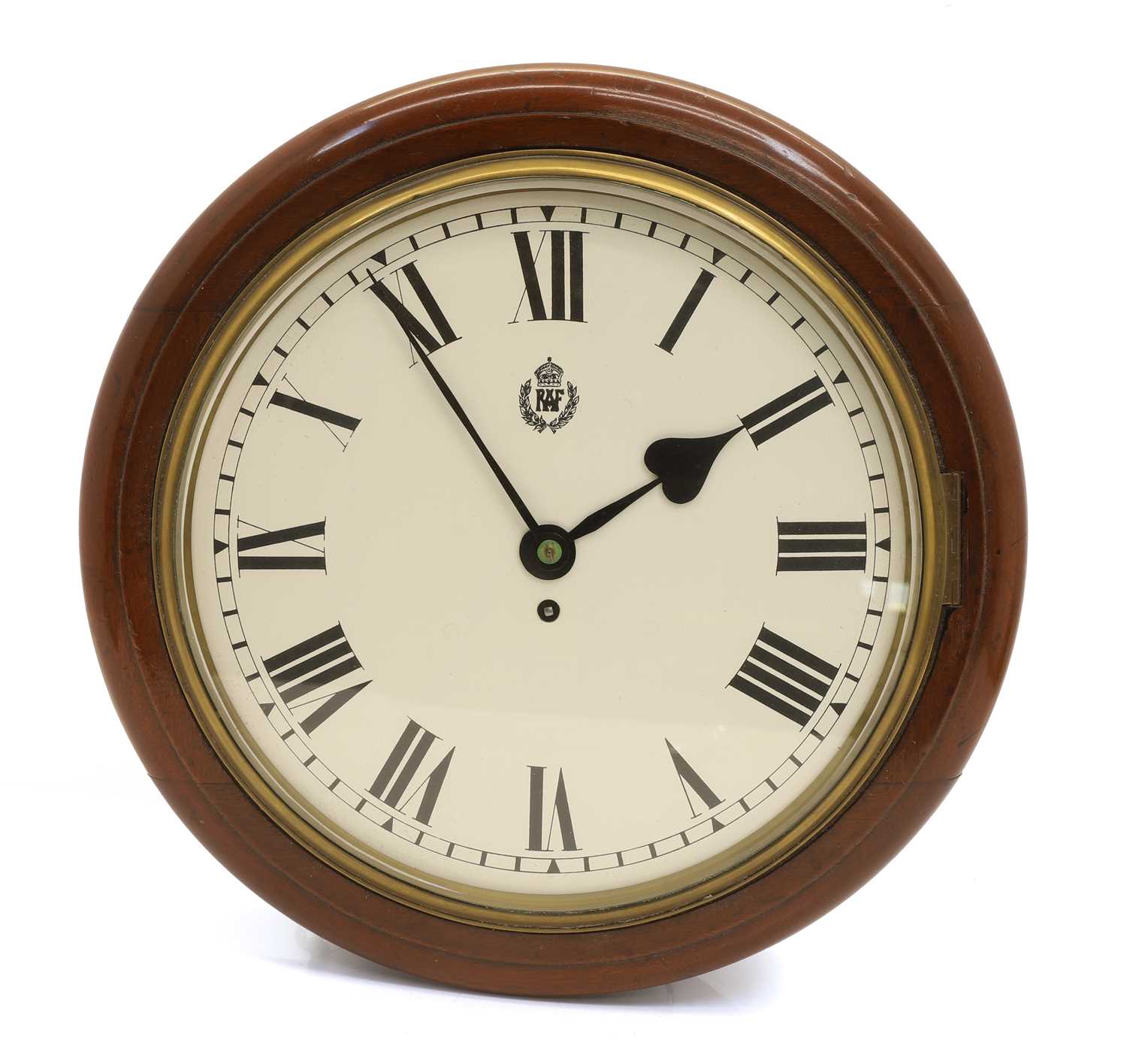 Lot 54 - A WWII RAF Mess wall clock