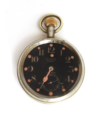 Lot 74 - A World War One Royal Flying Corps Mark V pilots pocket watch