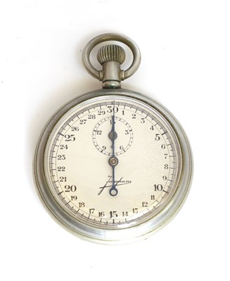 Lot 76 - A German Kriegsmarine 30-second open face stop watch or torpedo timer