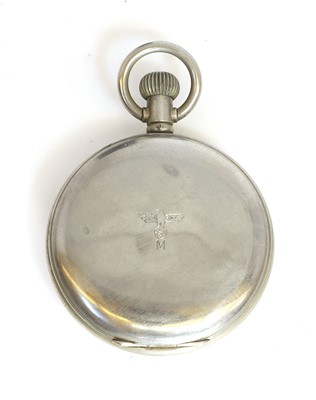 Lot 76 - A German Kriegsmarine 30-second open face stop watch or torpedo timer