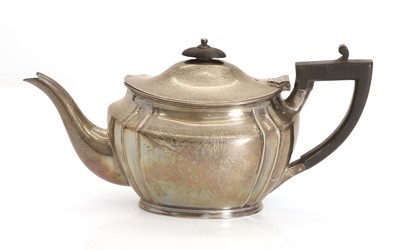 Lot 29A - A silver teapot