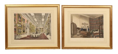 Lot 309 - A pair of lithographs