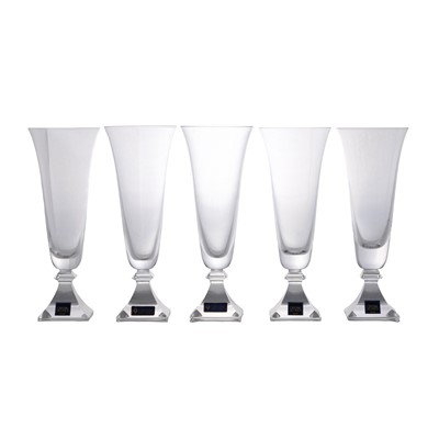 Lot 300 - A Cristal de Sèvres glass table service