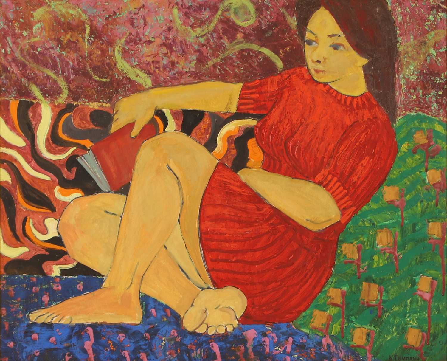 Lot 393 - Viktor Templin (Russian, 1920-1994)