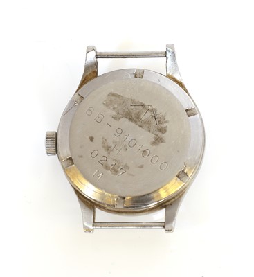 Lot 95 - A Hamilton British military RAF-issued 'Mark XI' mechanical watch