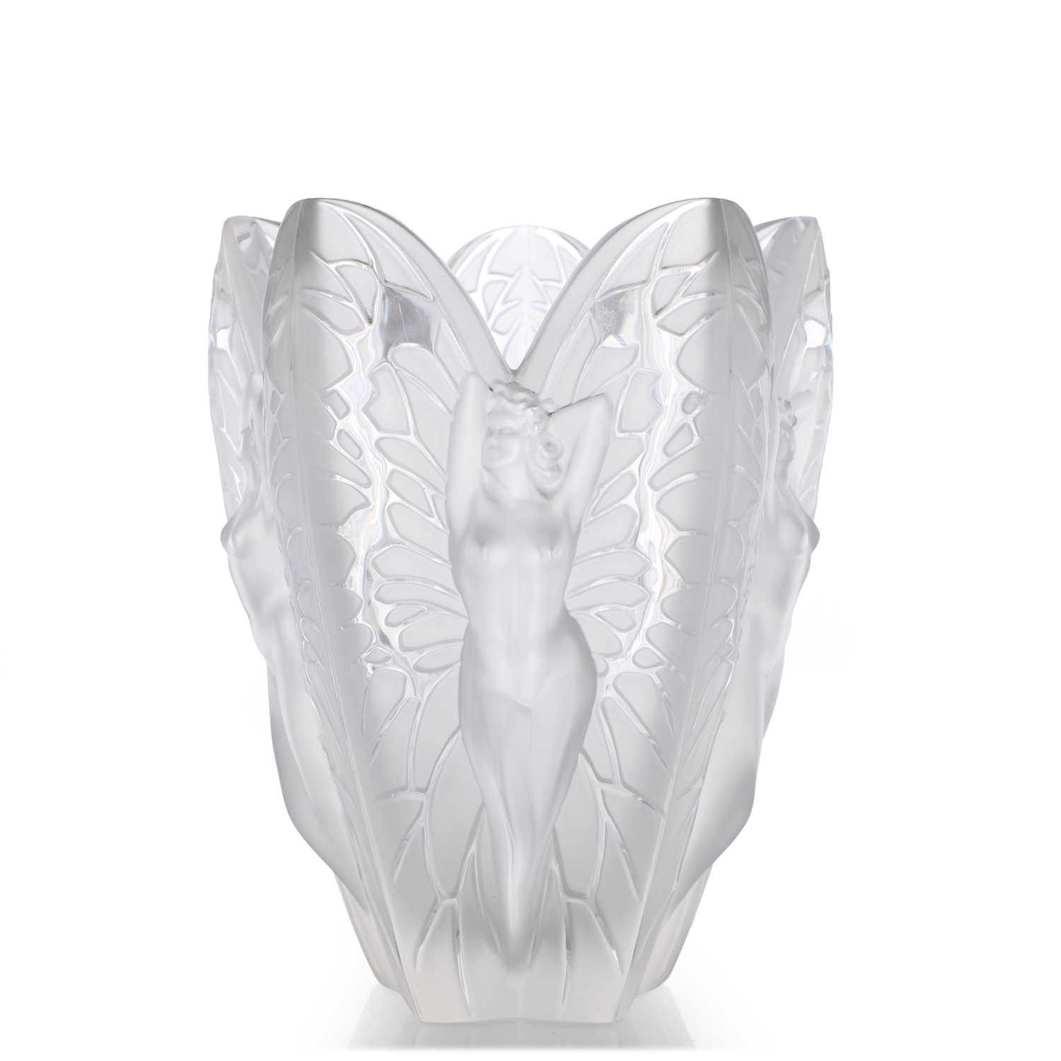 Lot 168 - A Lalique 'Chrysalide' vase