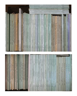 Lot 404 - A extensive collection of Christie's and Sotheby's English Furniture Catalogues
