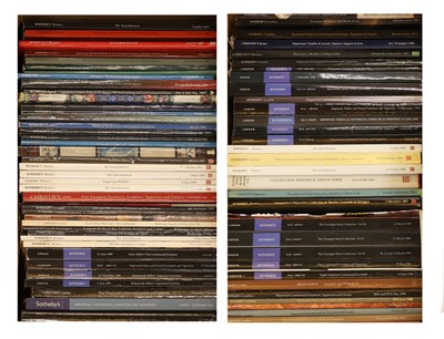 Lot 401 - A collection of Christie's and Sotheby's catalogues