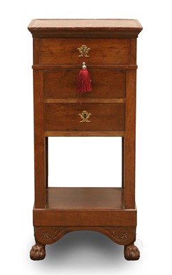 Lot 503 - A French Empire mahogany cabinet