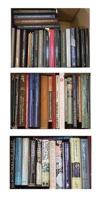 Lot 401 - A collection of antique reference books and catalogues