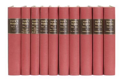 Lot 401 - Pope, Alexander: The Works