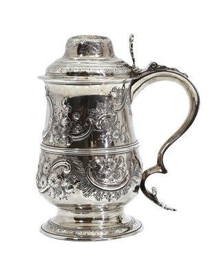 Lot 30A - A George III silver tankard