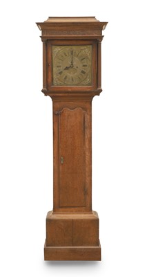 Lot 210 - Seddon Frodsham George III oak longcase clock